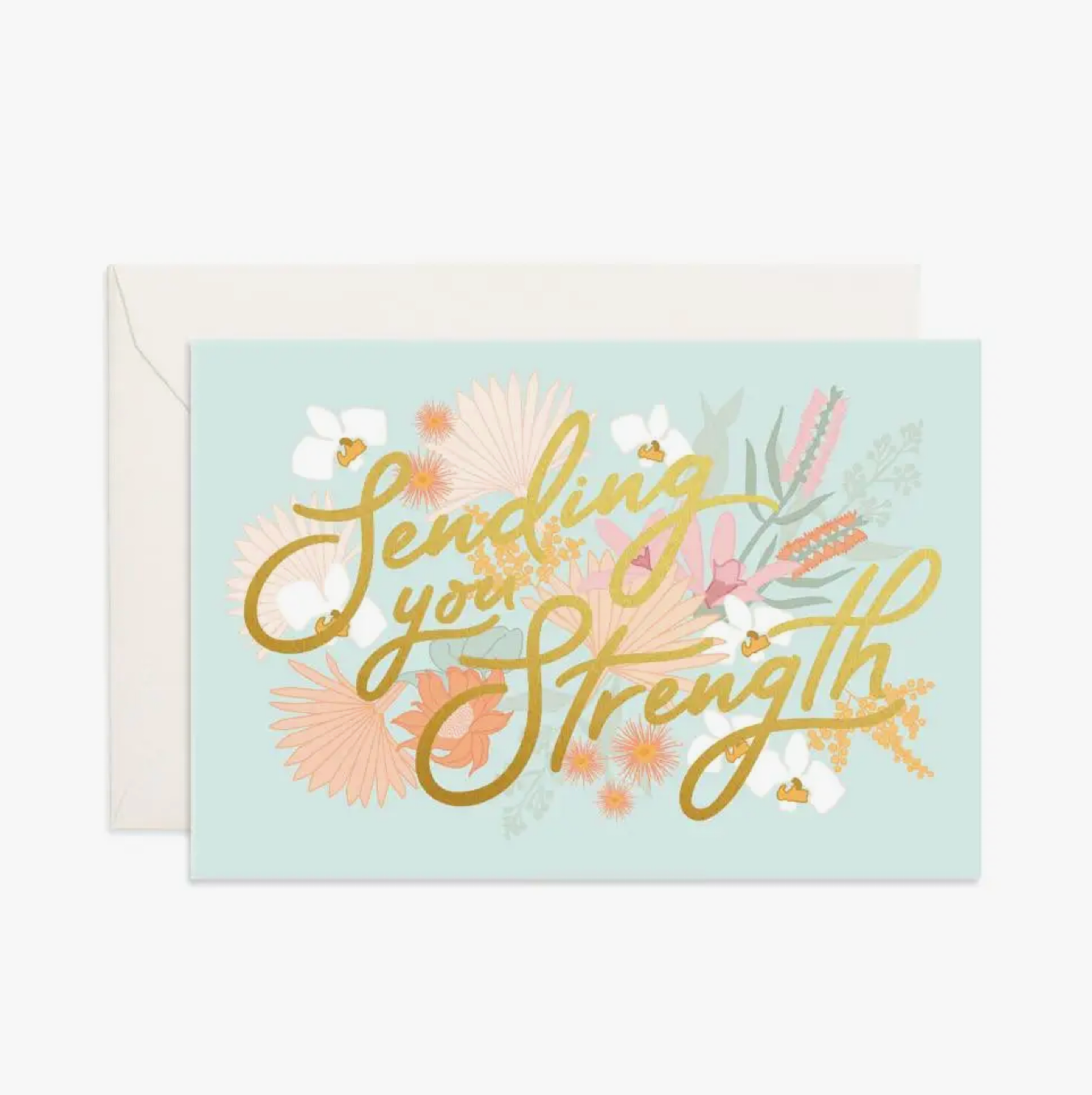 Mini Sending You Strength Card
