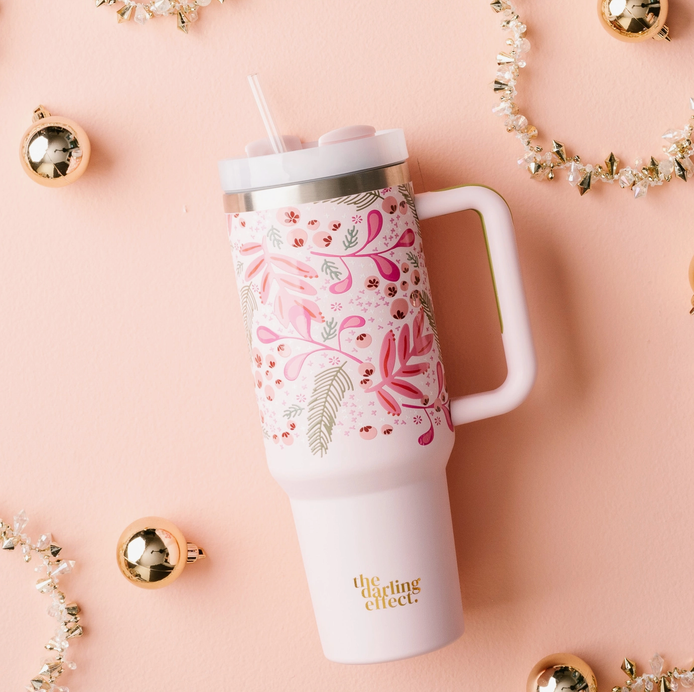 Pink Moth Can Koozie Tumbler – Simply Bri Creative