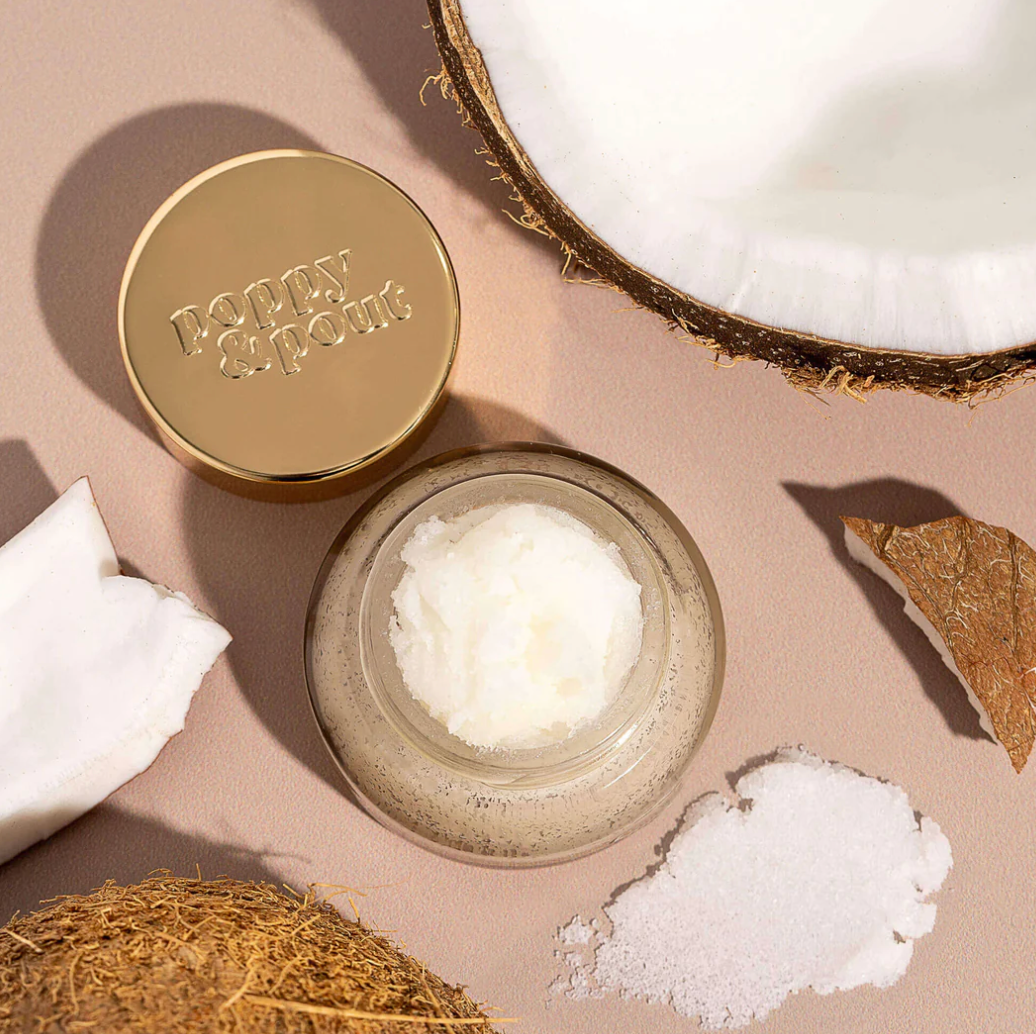Island Coconut Lip Scrub - Poppy & Pout