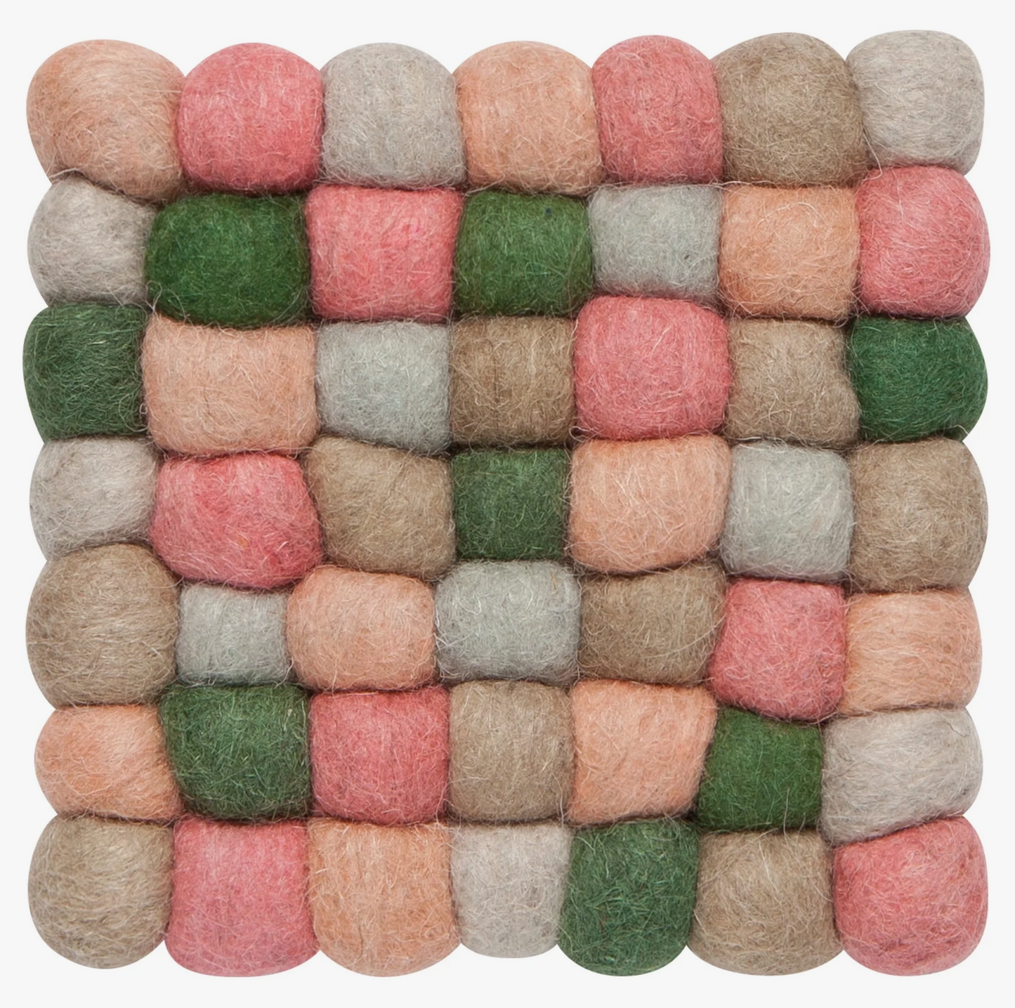 Nectar Wool Felt Dot Trivet