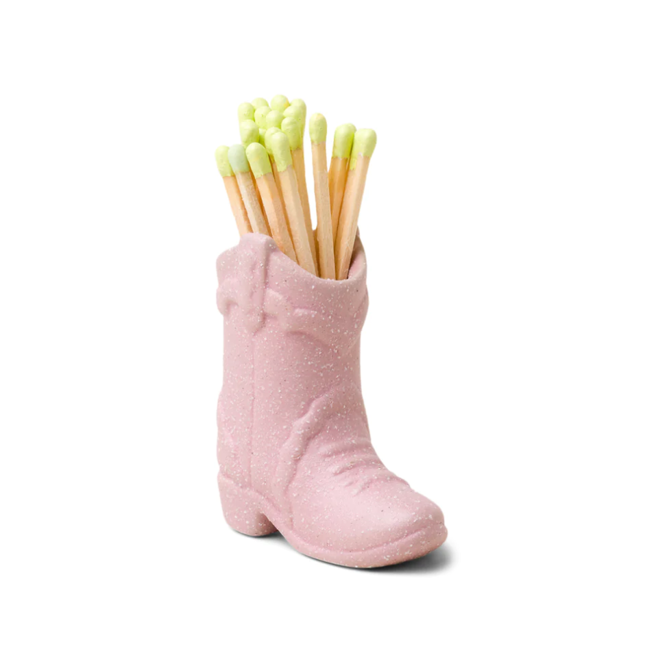 Cowboy Boot Match Holder - Pink