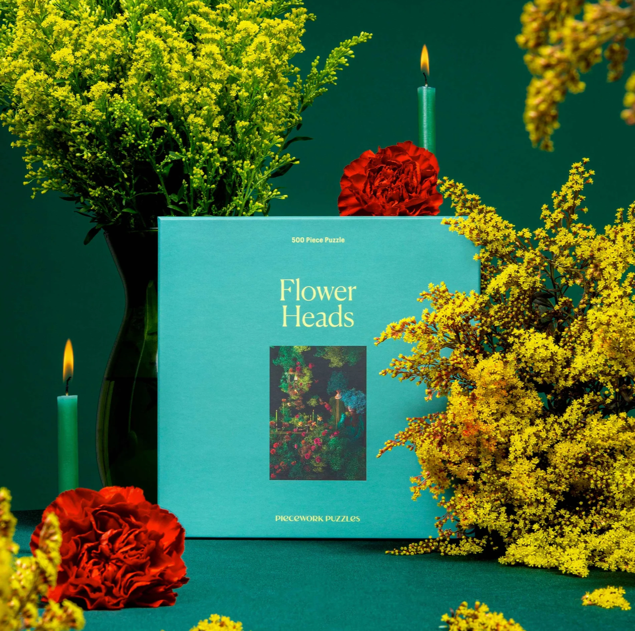 Flower Heads 500 Piece Puzzle