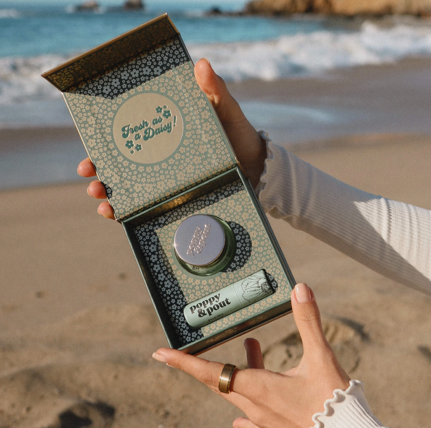 Lip Care Poppy & Pout Duo - Sweet Mint