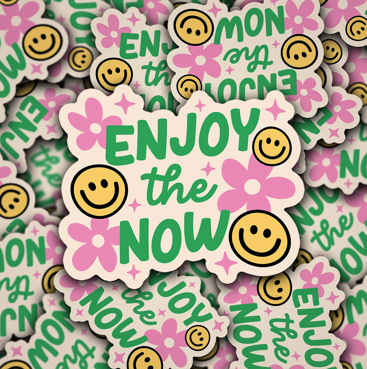 Enjoy the Now Sticker