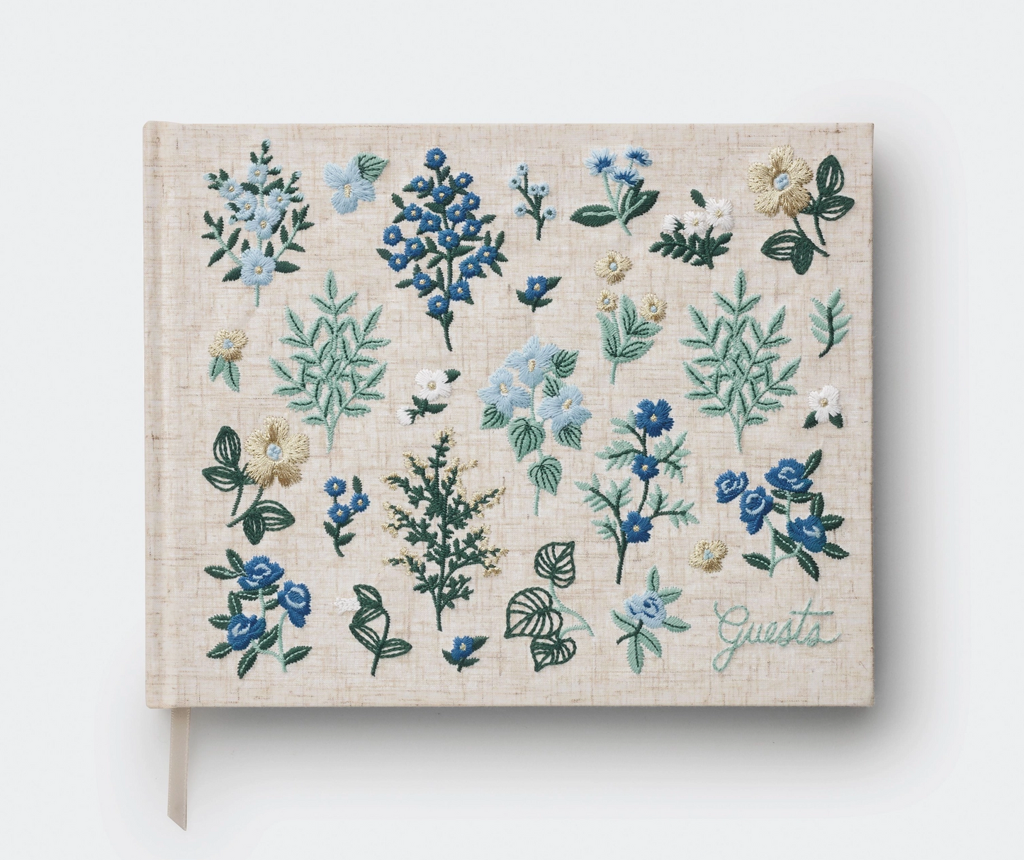 Wildwood Embroidered Guest Book