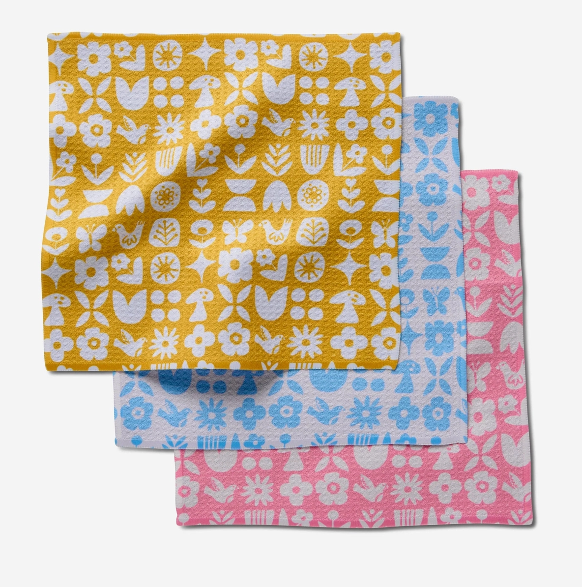 Scandi Spring Dishcloth Set