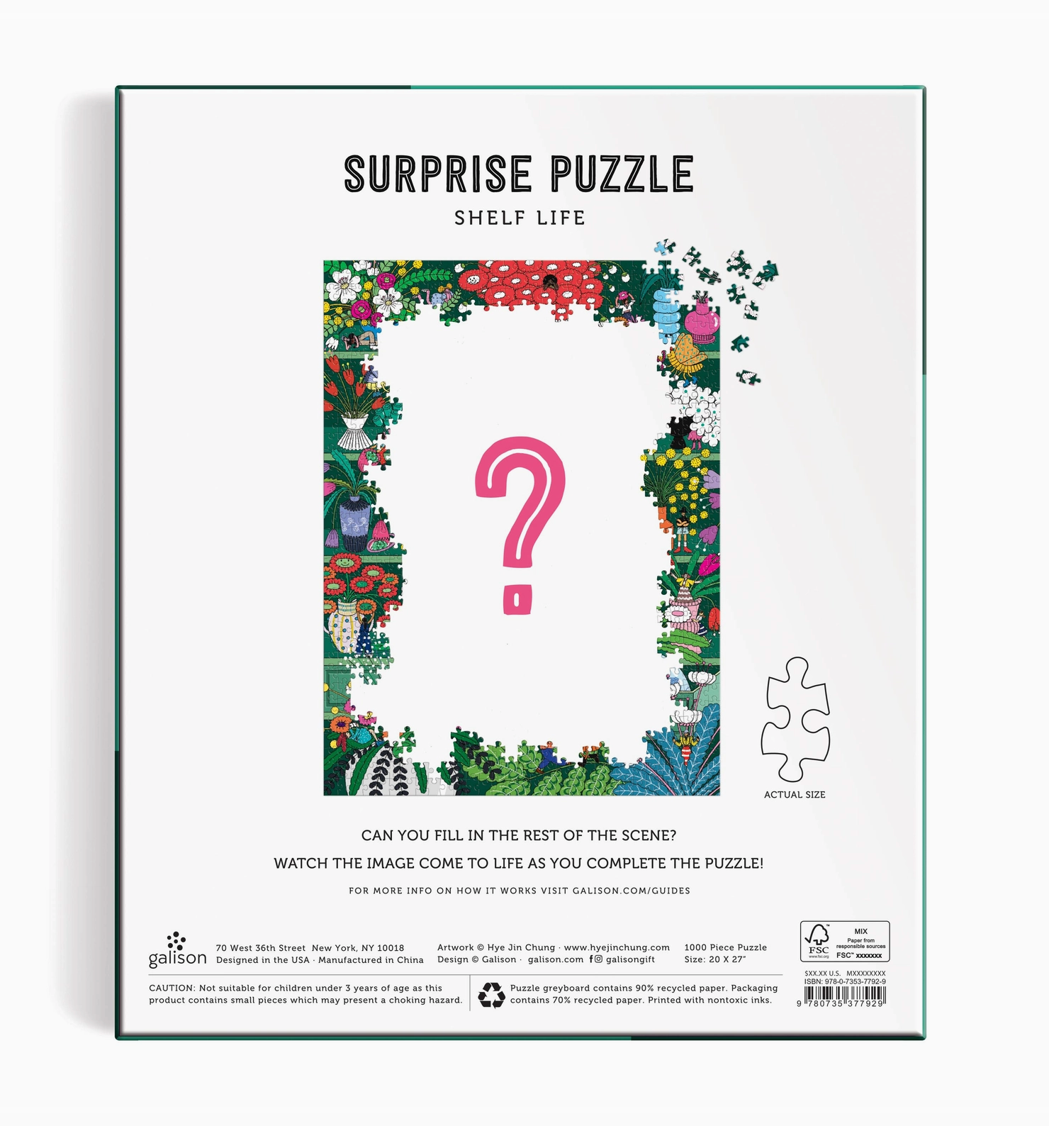 Shelf Life 1000 Piece Surprise Puzzle