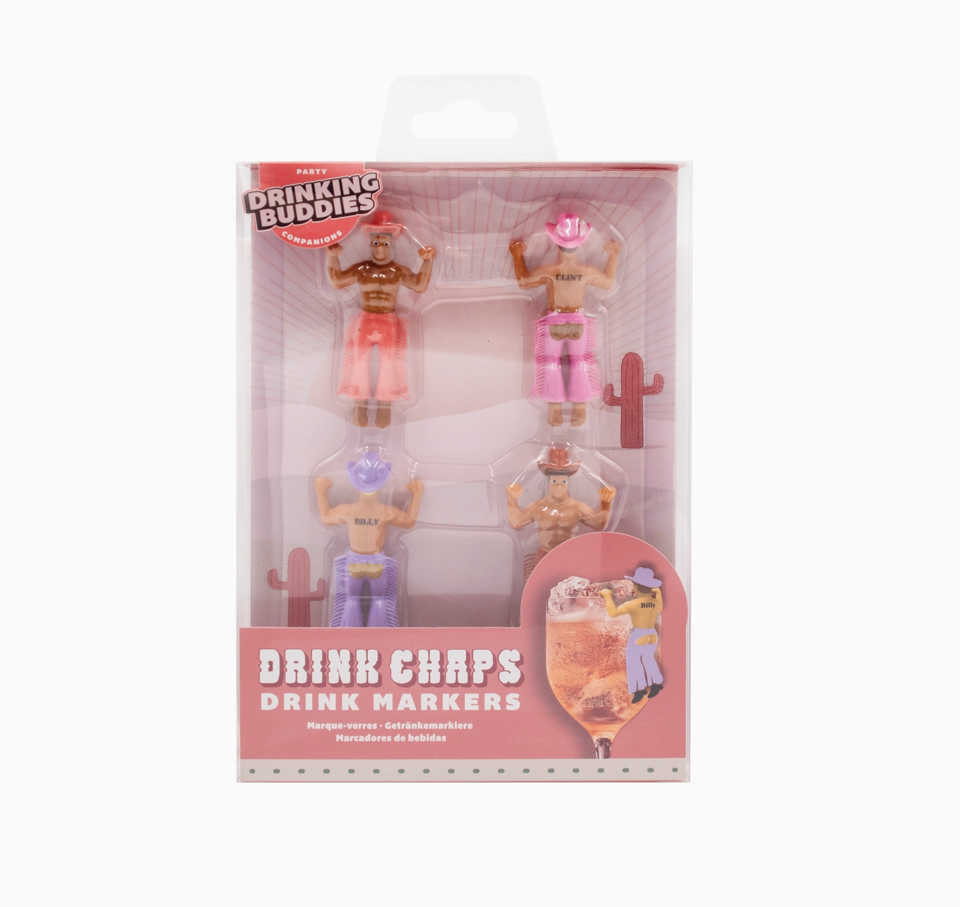 Western Chaps Drink Markers