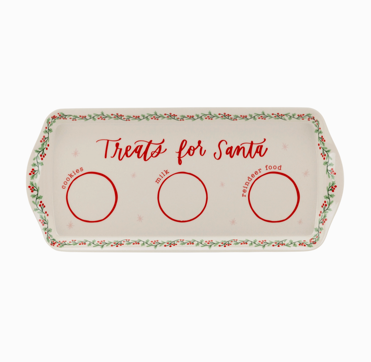 Treats for Santa Cookie Tray