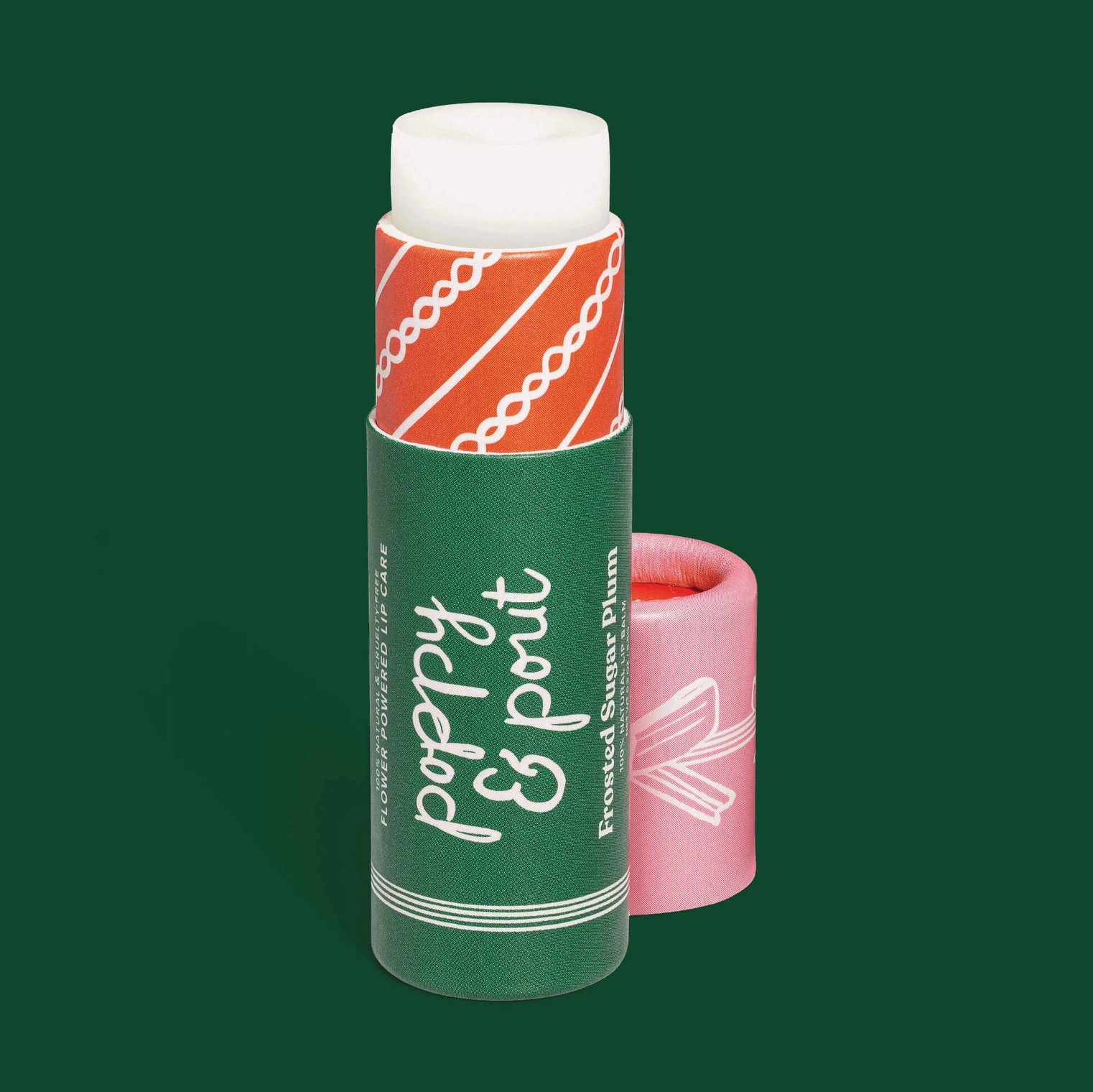 Frosted Sugar Plum Lip Balm - Poppy & Pout