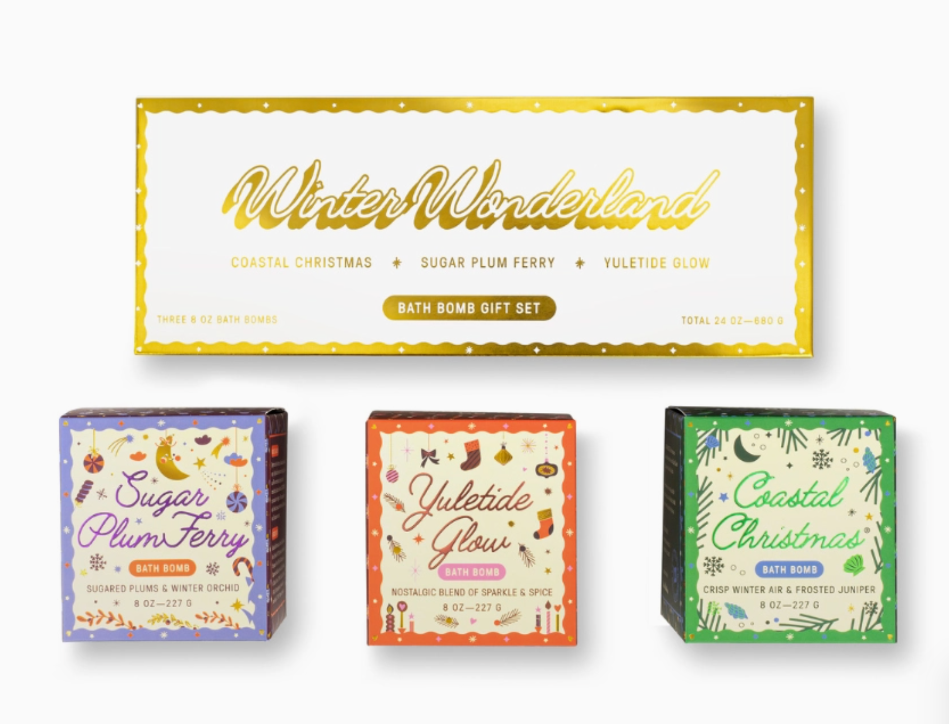 Winter Wonderland Bath Bomb Gift Set