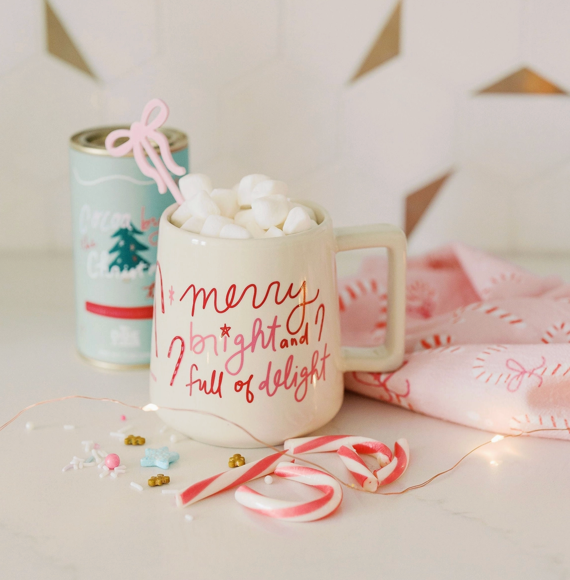 Merry Bright & Full of Delight Mug