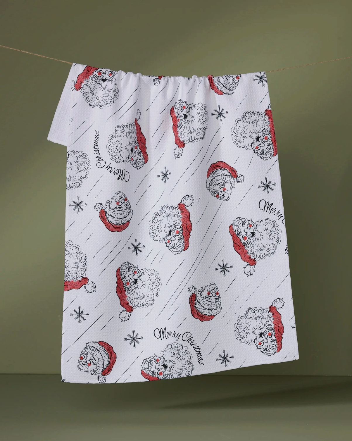 Claus Family Christmas Towel
