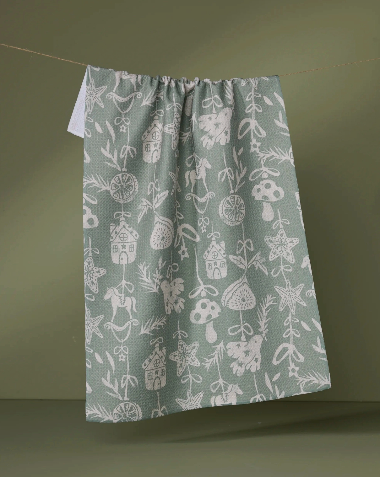 Cozy Ornaments Towel