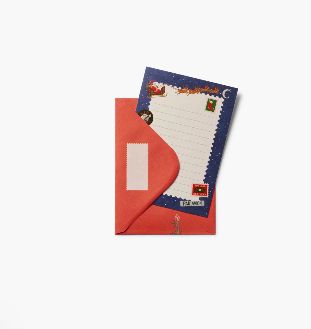 Letters to Santa Folio Stationery Set