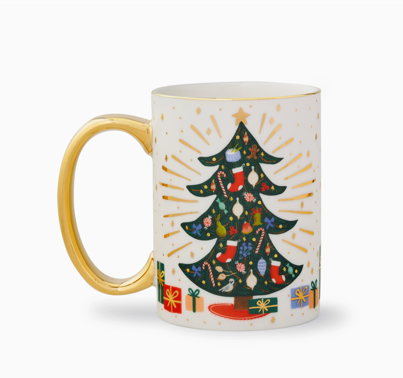Holiday Tree Porcelain Mug