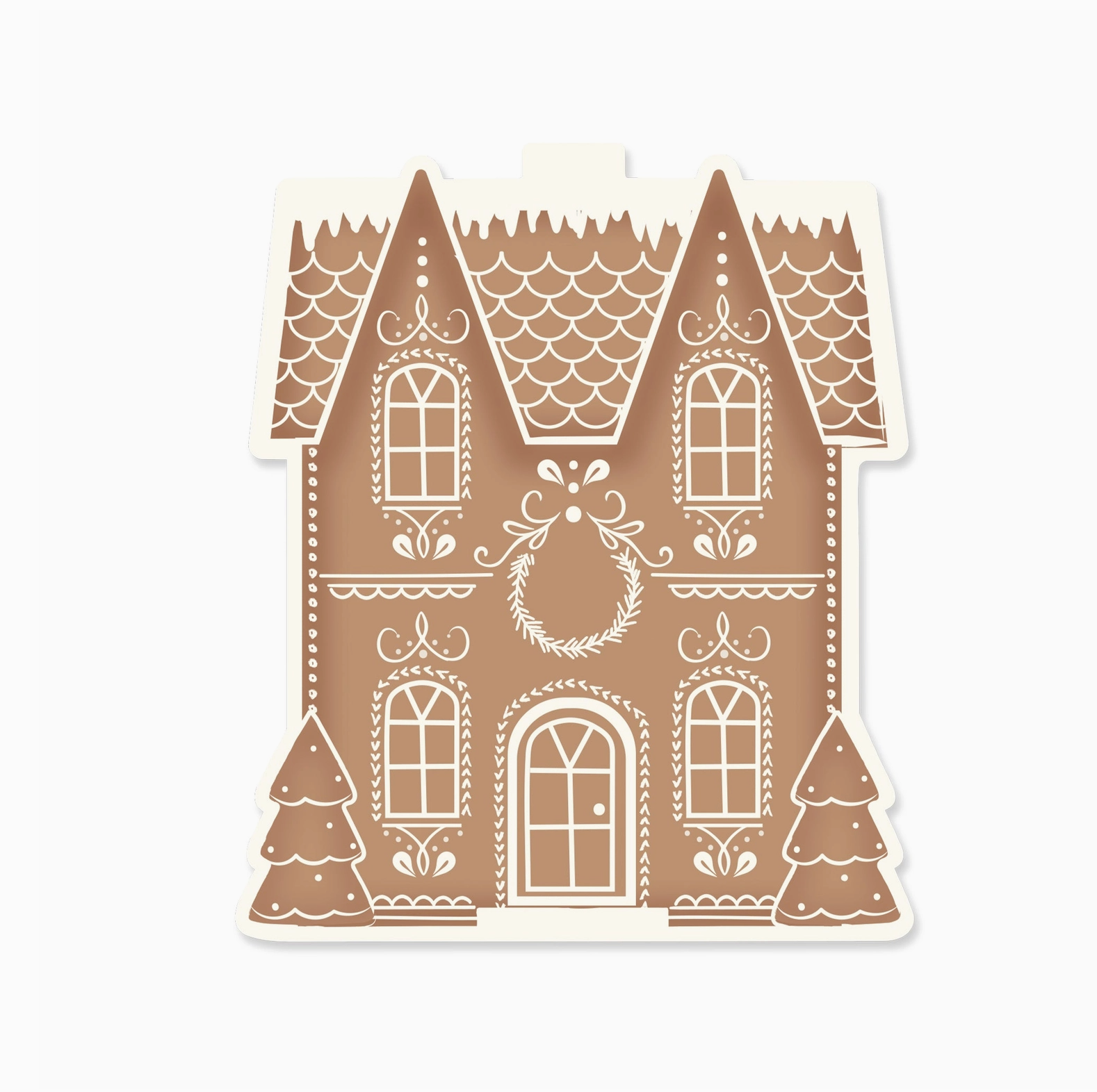 Gingerbread Mansion Tray