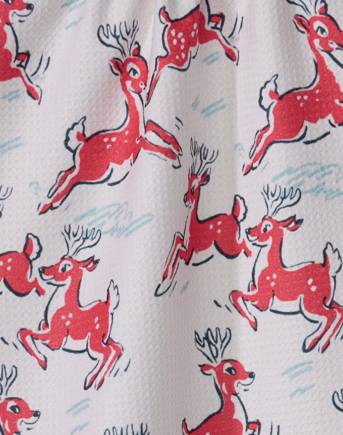 Prancing Reindeer Towel