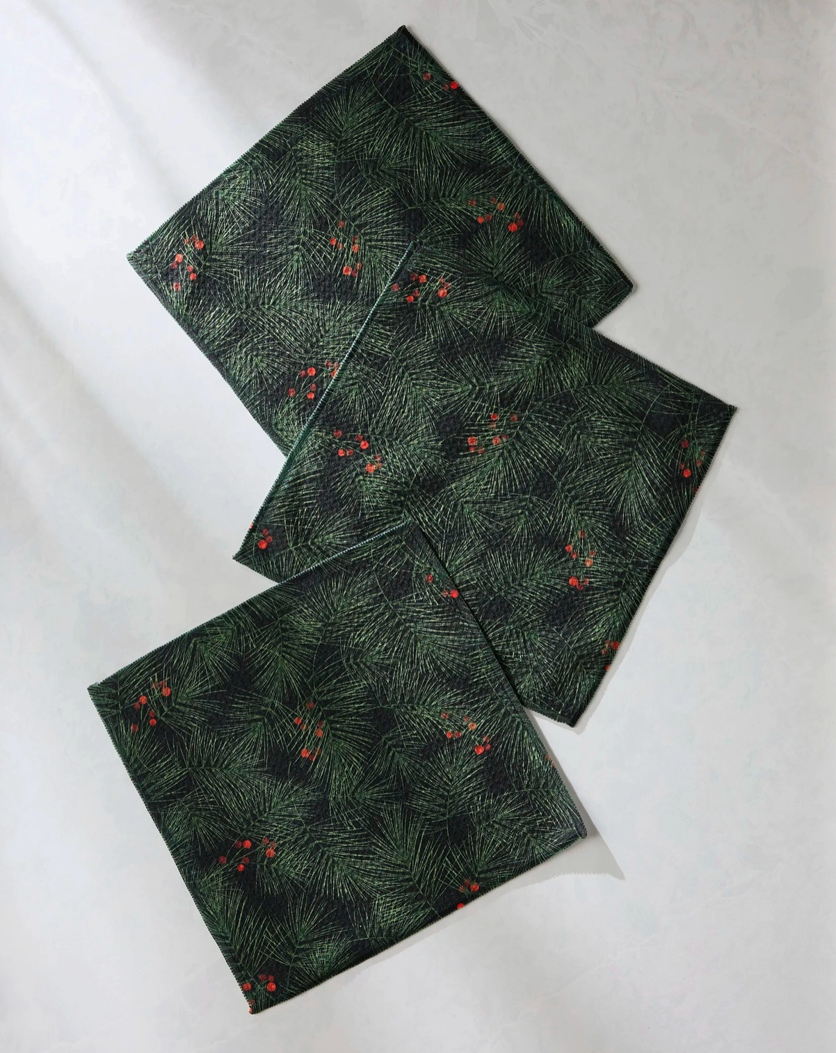 Evergreen Pine Dishcloth Set