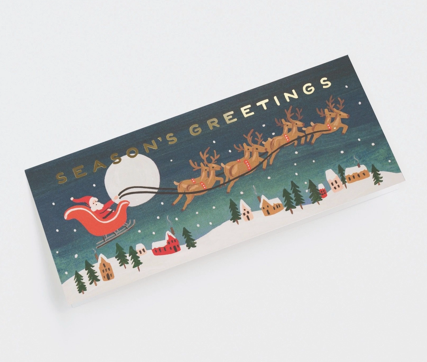Santa's Sleigh Card