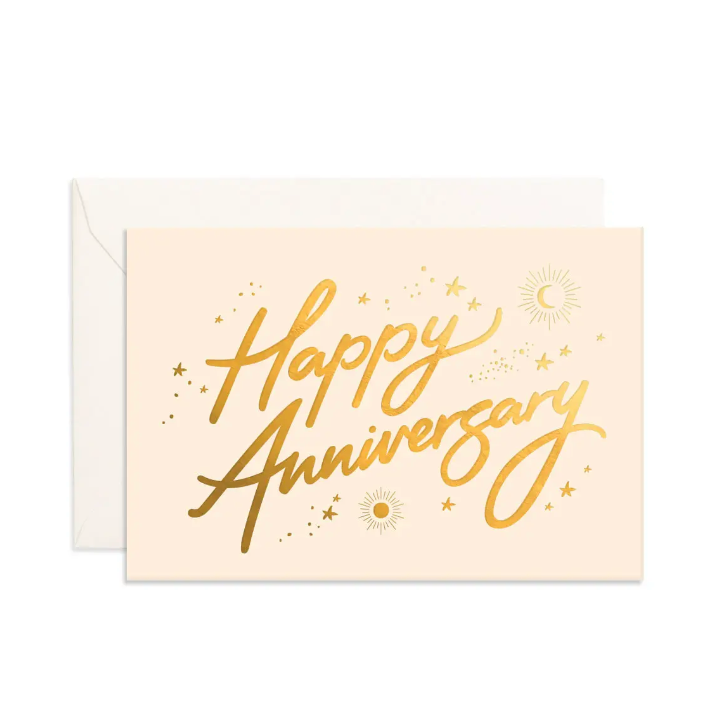 Anniversary Stars Mini Greeting Card