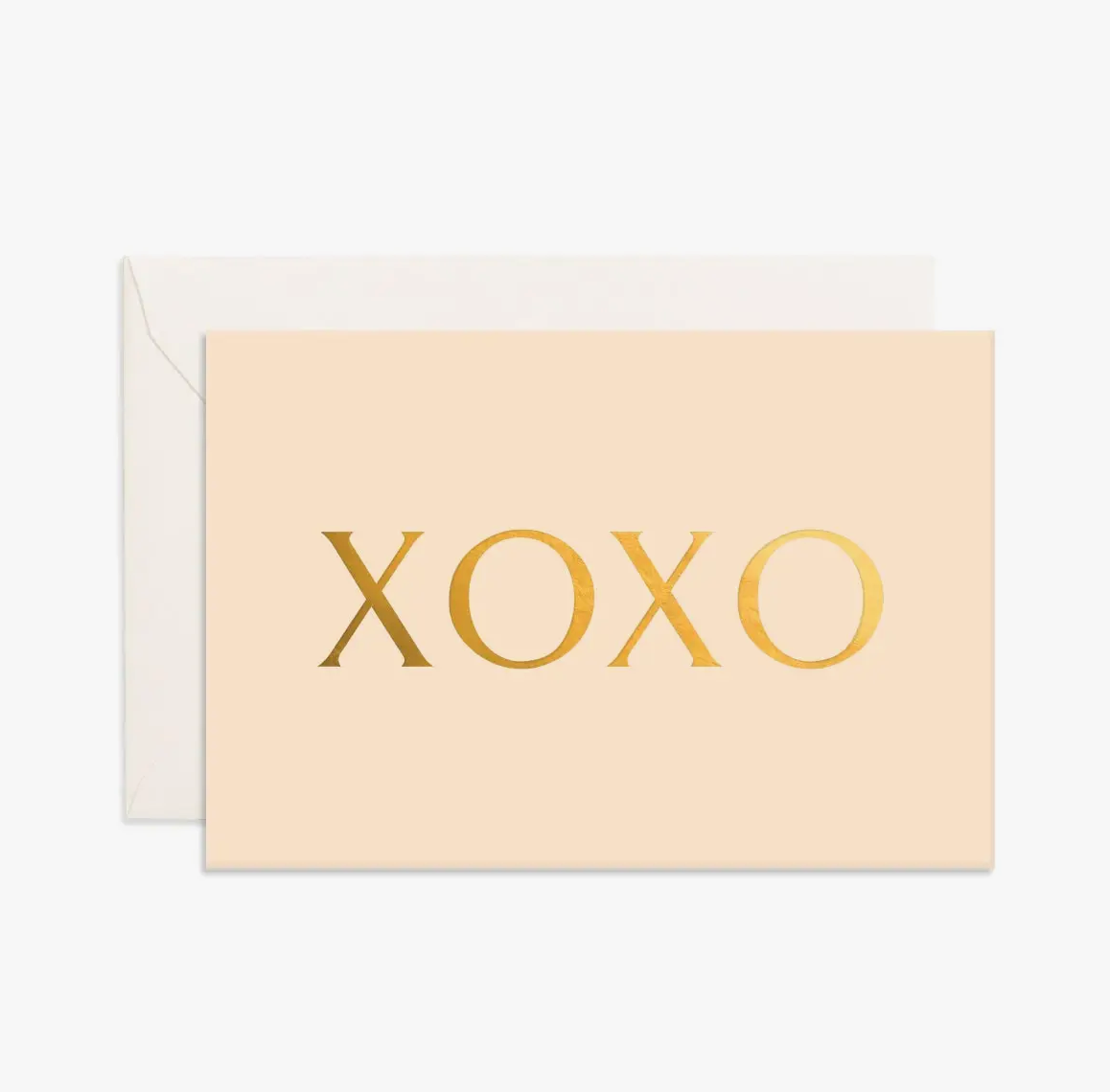 XOXO Mini Greeting Card