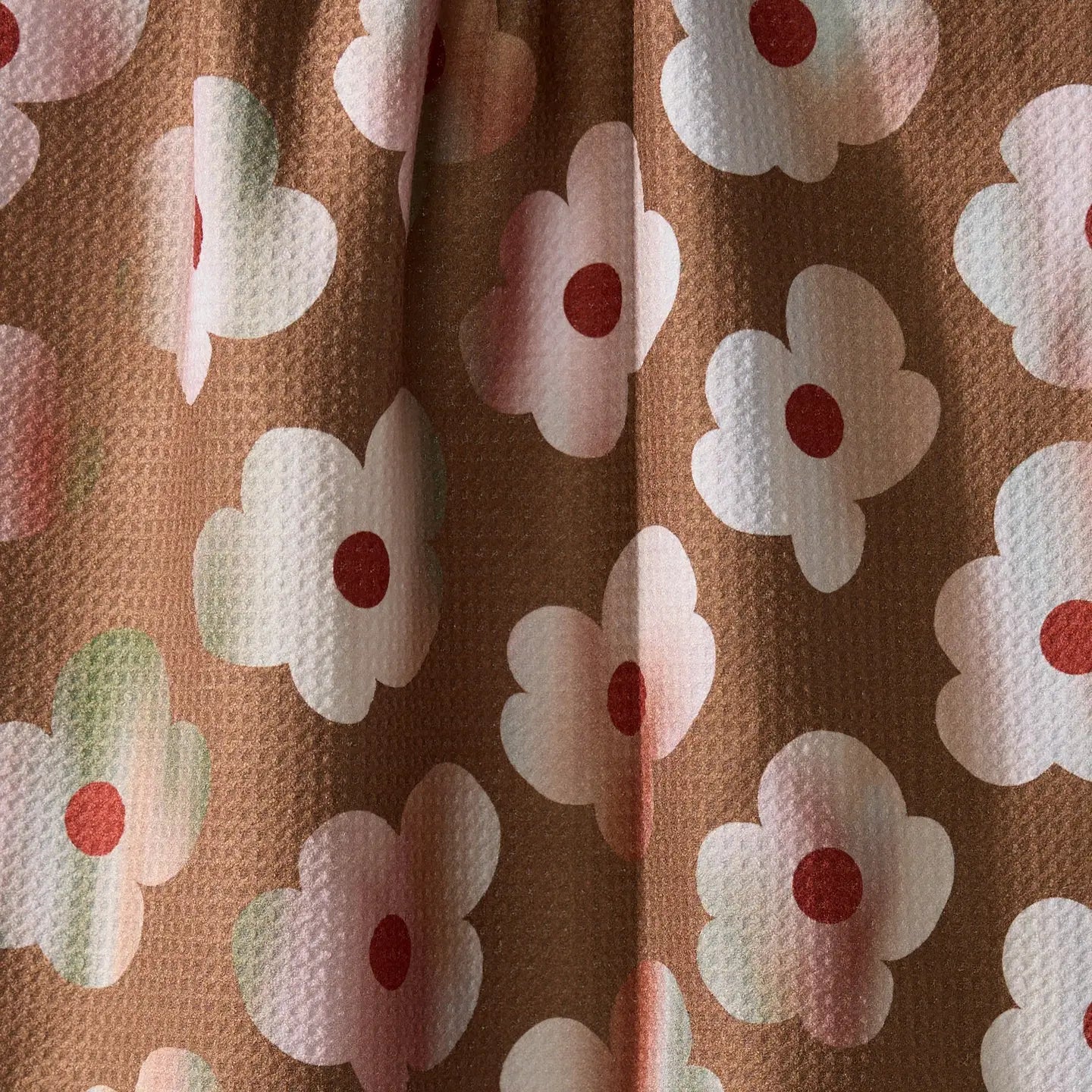 Brown Brushed Bouquet Towel