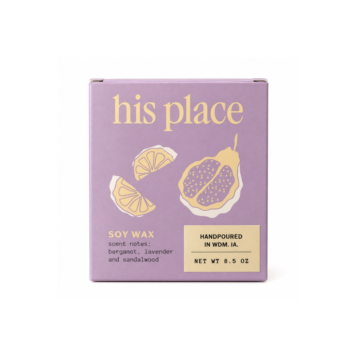 His Place Candle