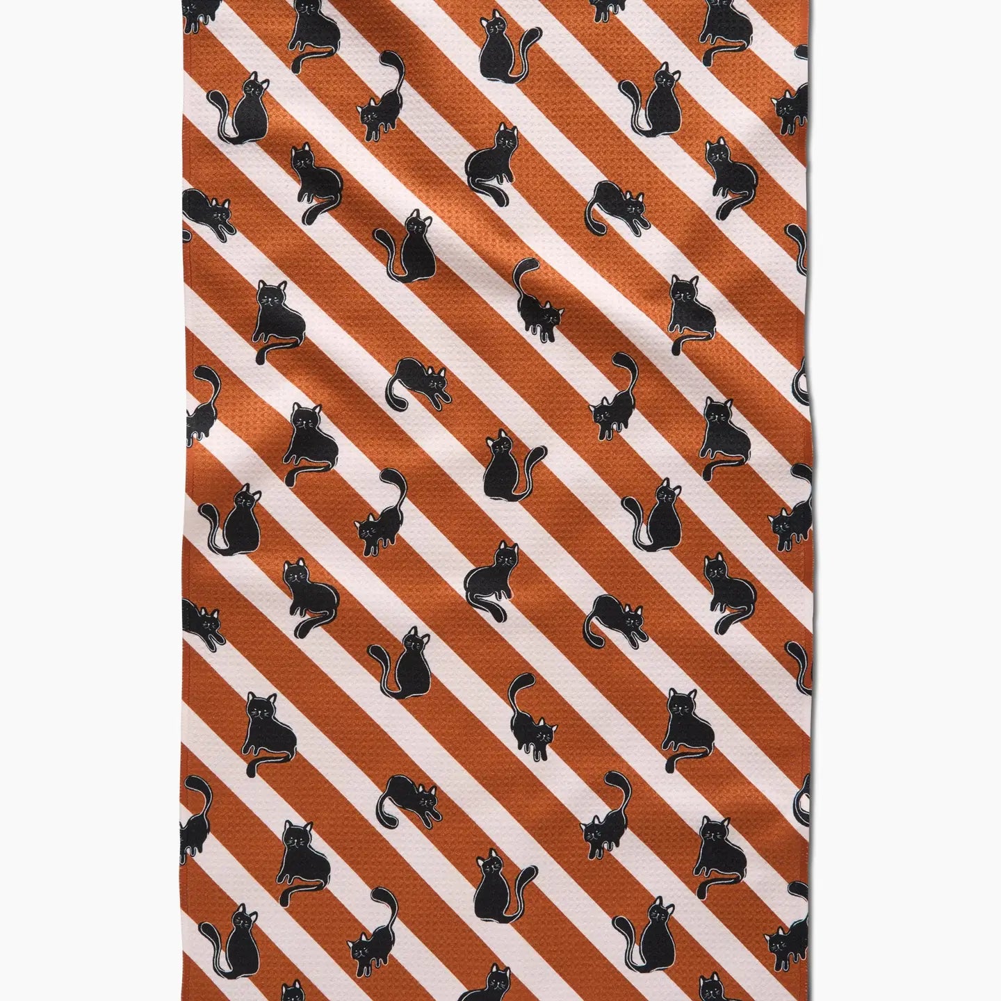 Striped Black Cats Towel