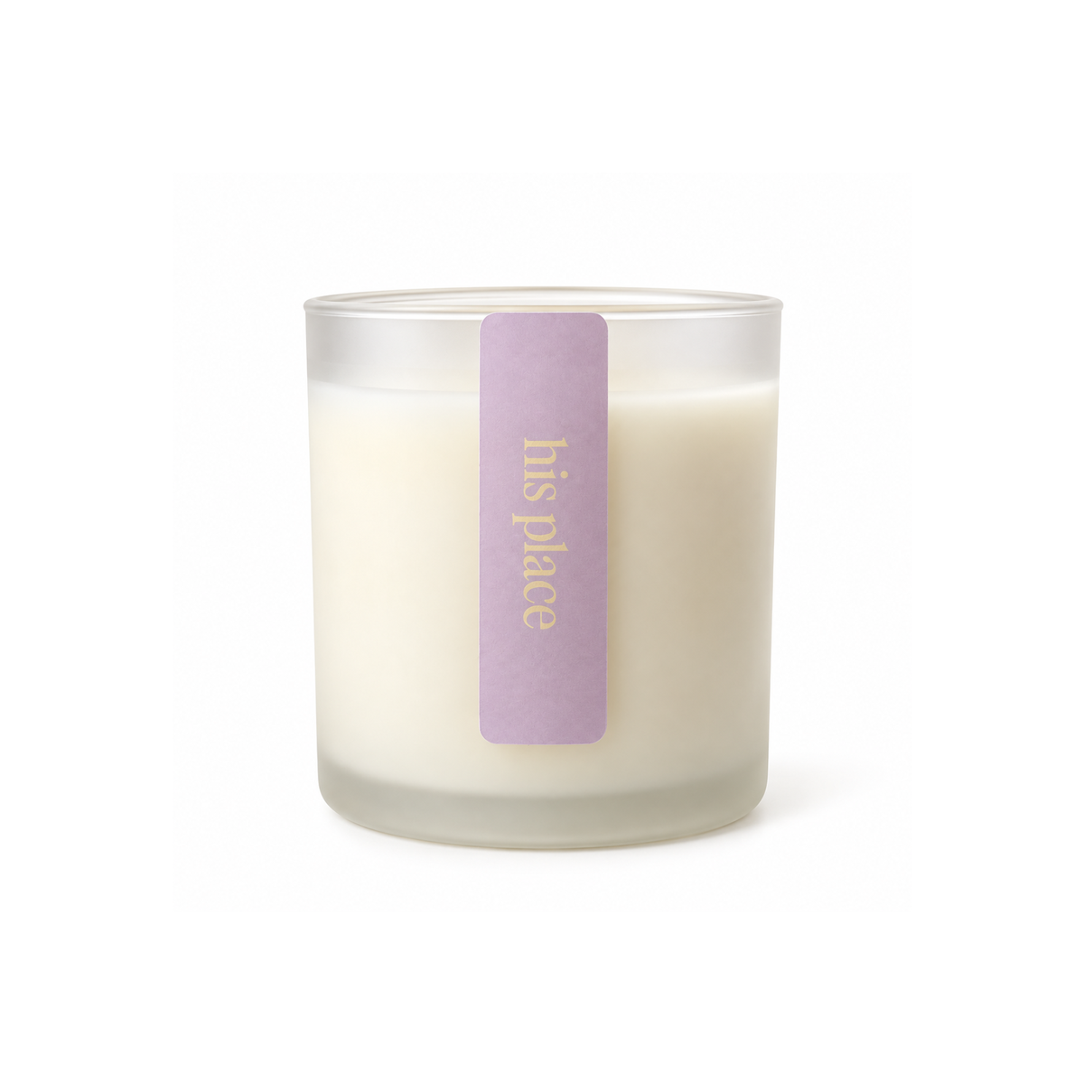 His Place Candle