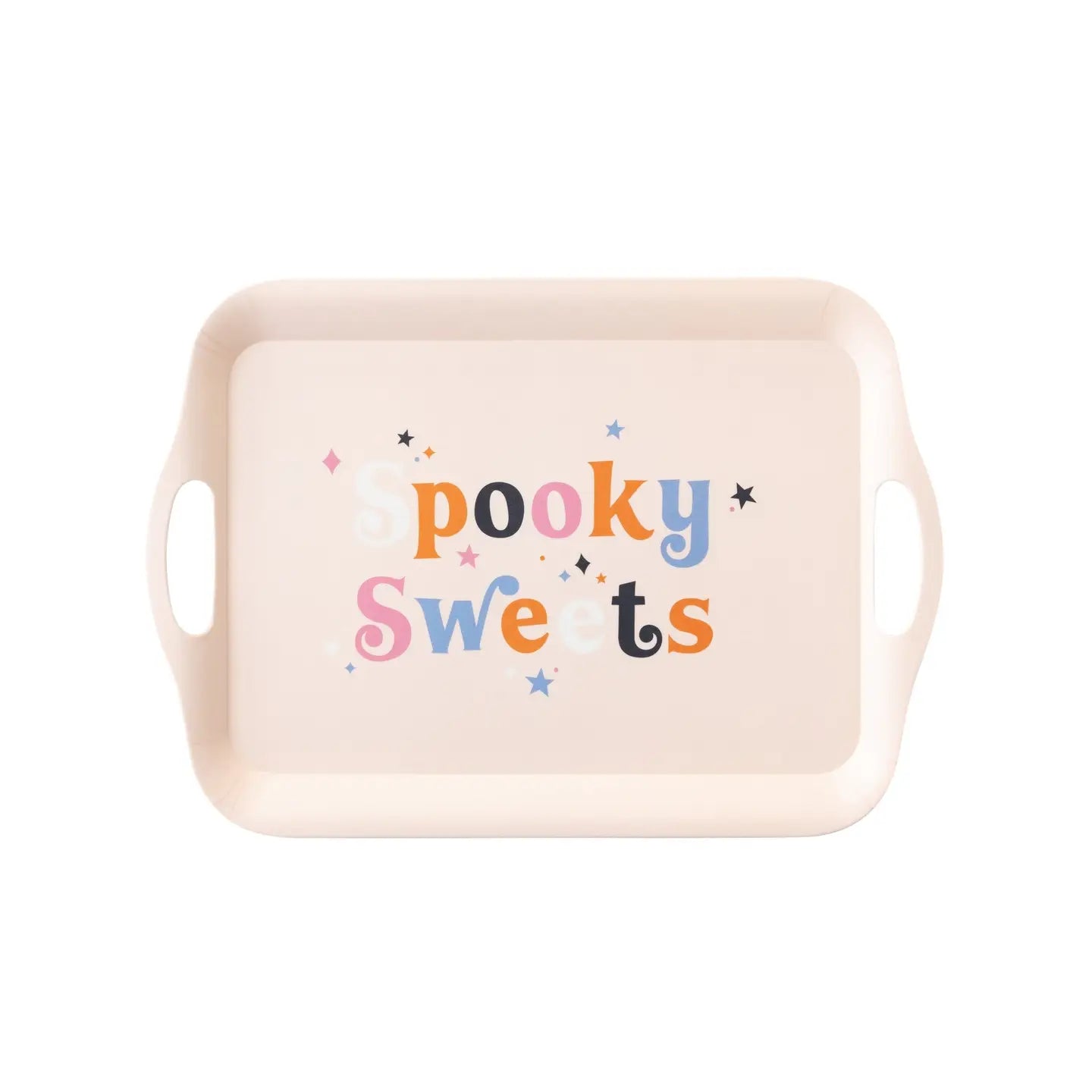 Spooky Sweets Bamboo Reusable Tray
