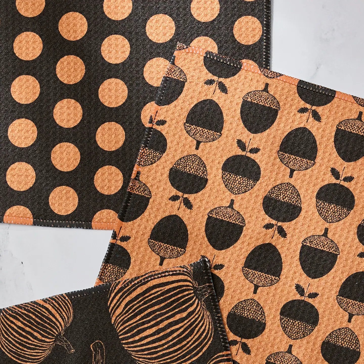 Autumn Noir Dishcloth Set