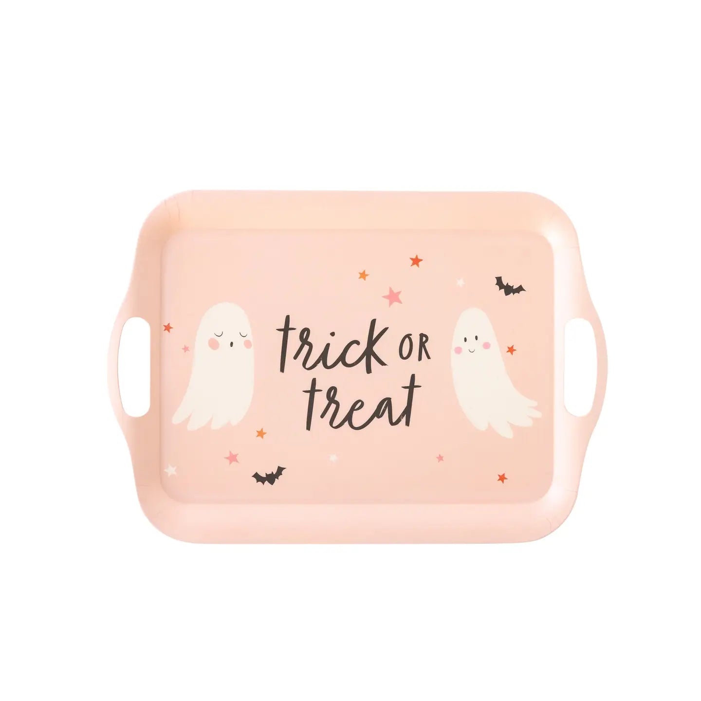Trick or Treat Bamboo Reusable Tray
