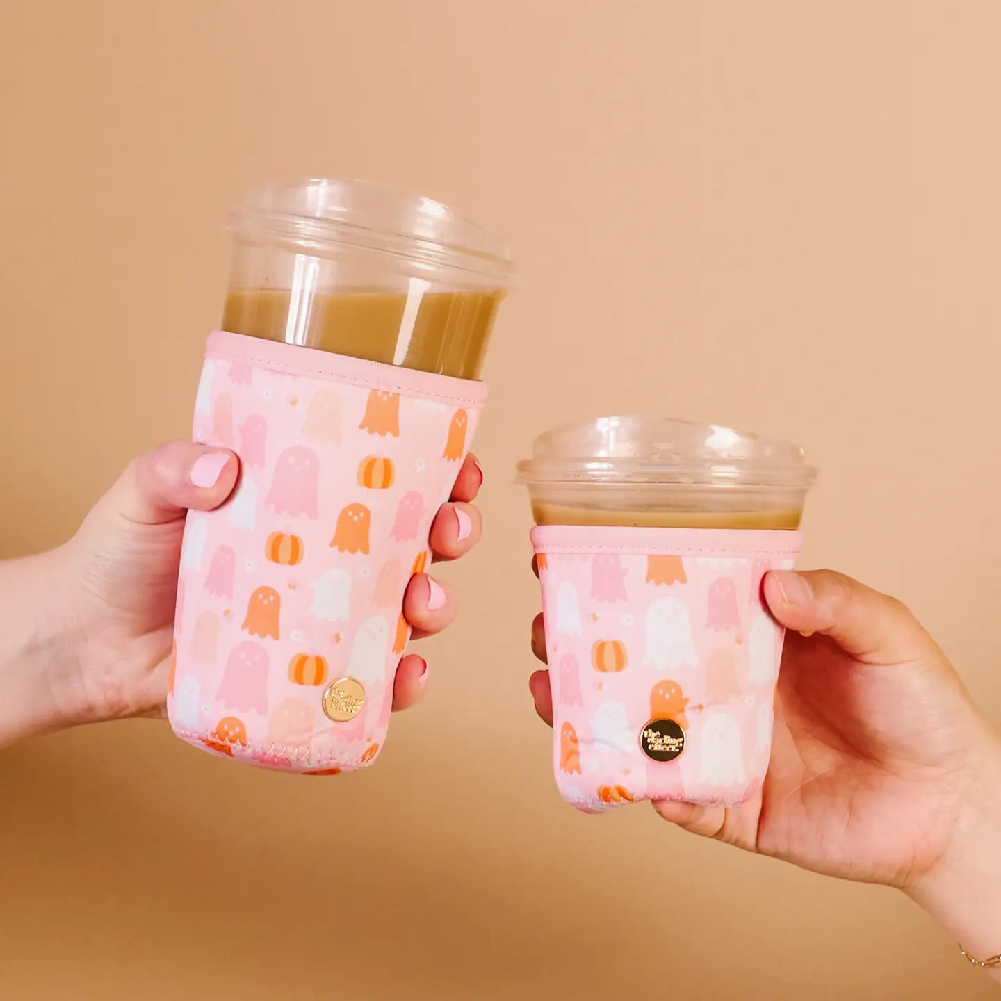 Pink Ghost Drink Sleeve