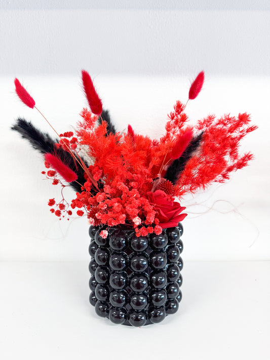 Red + Black Arrangement