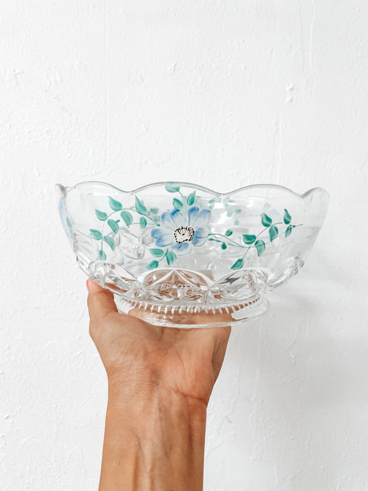 Glass Hand-painted Bowl