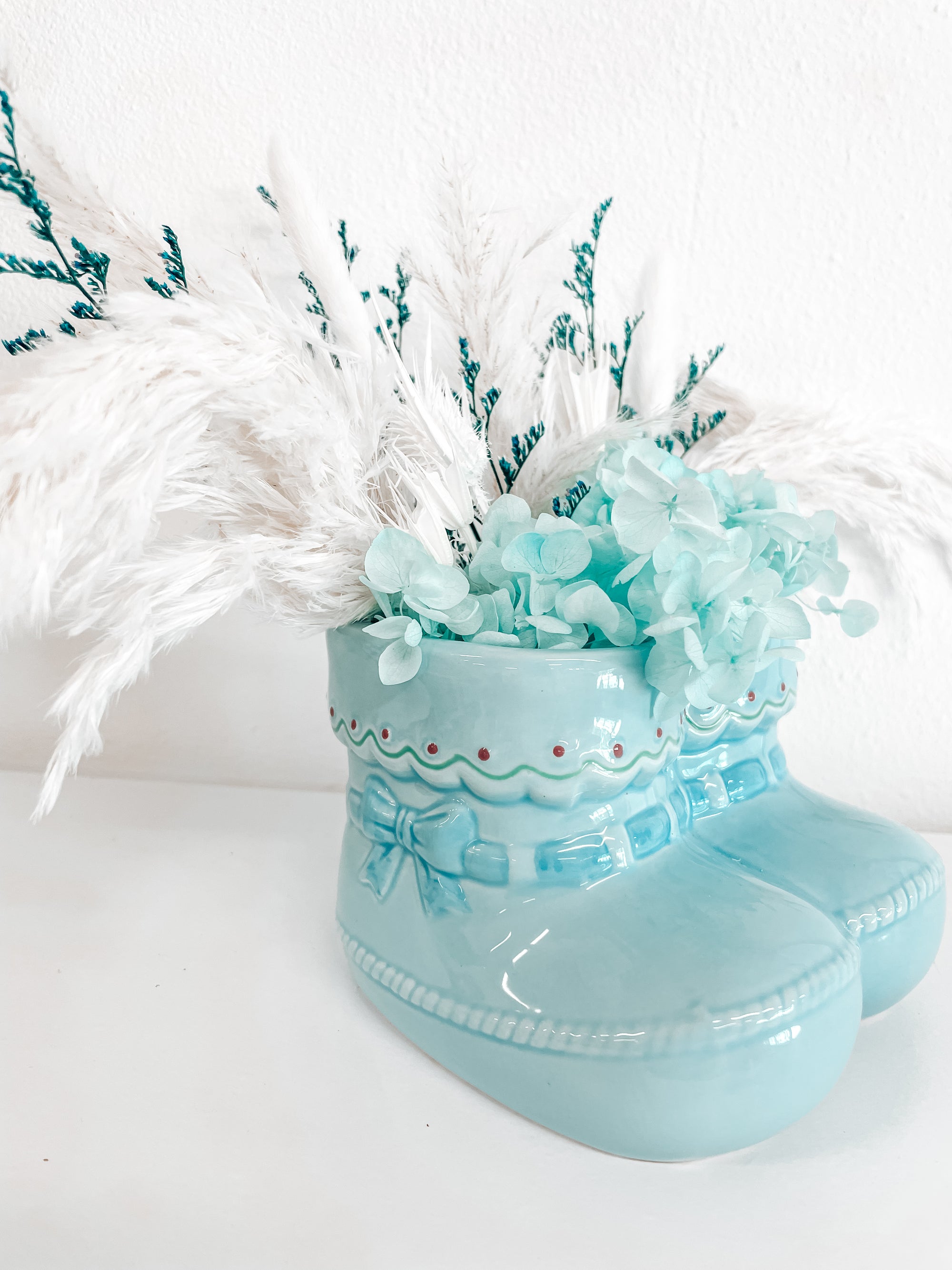 Vintage Baby Shoe Arrangement