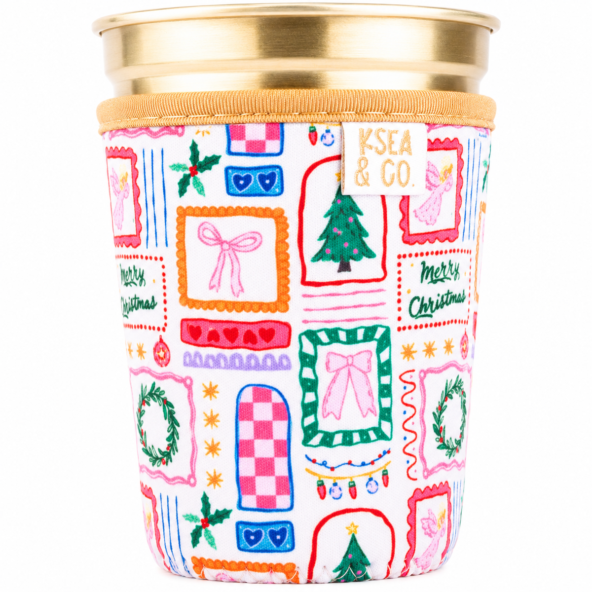 Peppermint Patch Iced Coffee Drink Sleeve