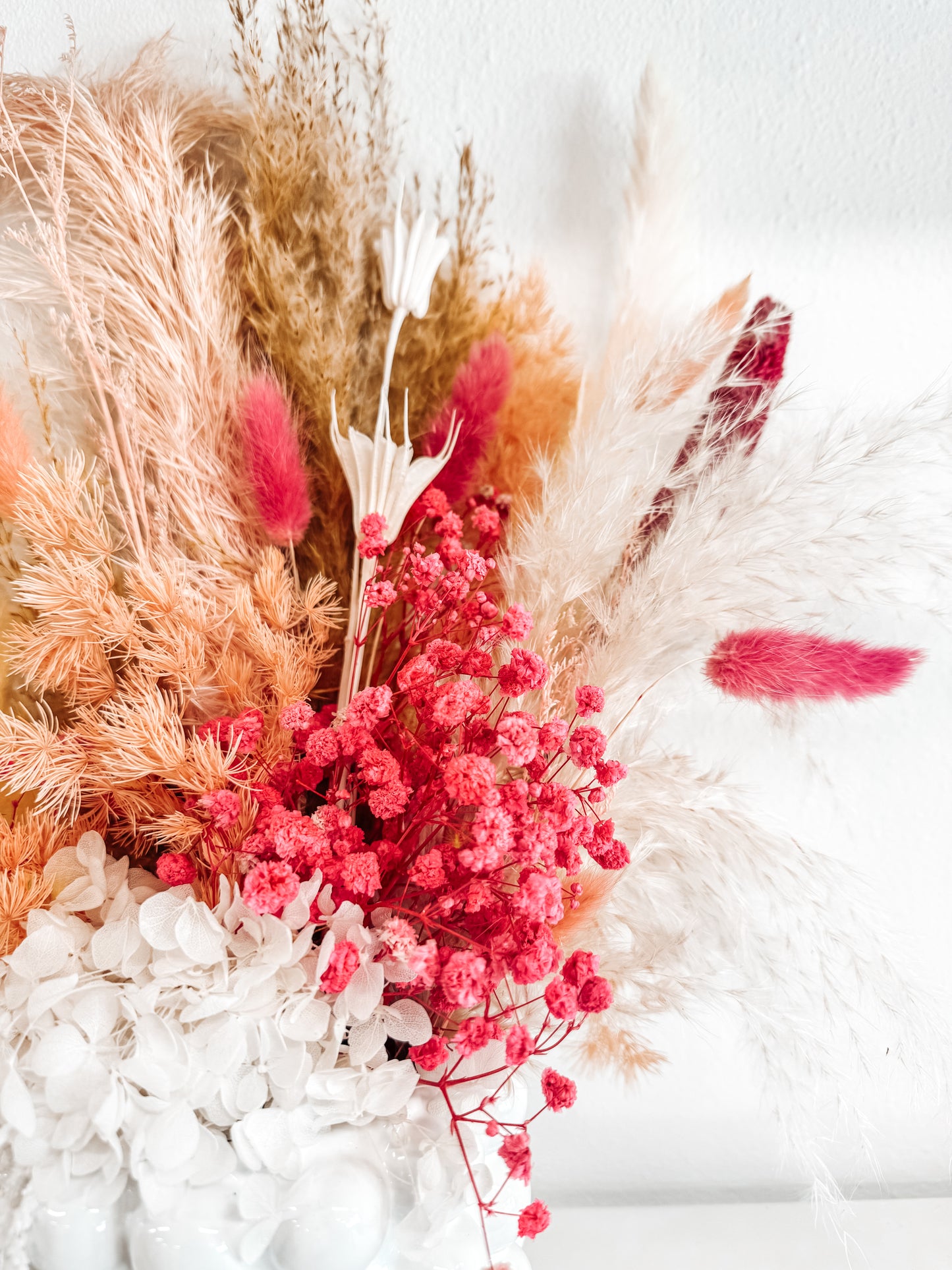 Pink + Yellow + Peach Arrangement