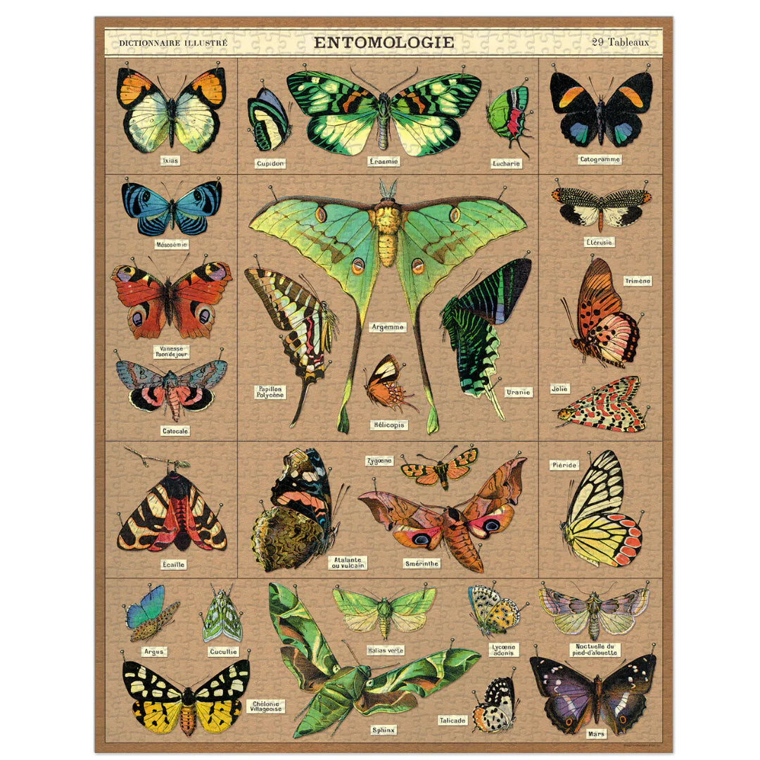 Entomology | 1,000 Piece Jigsaw Puzzle