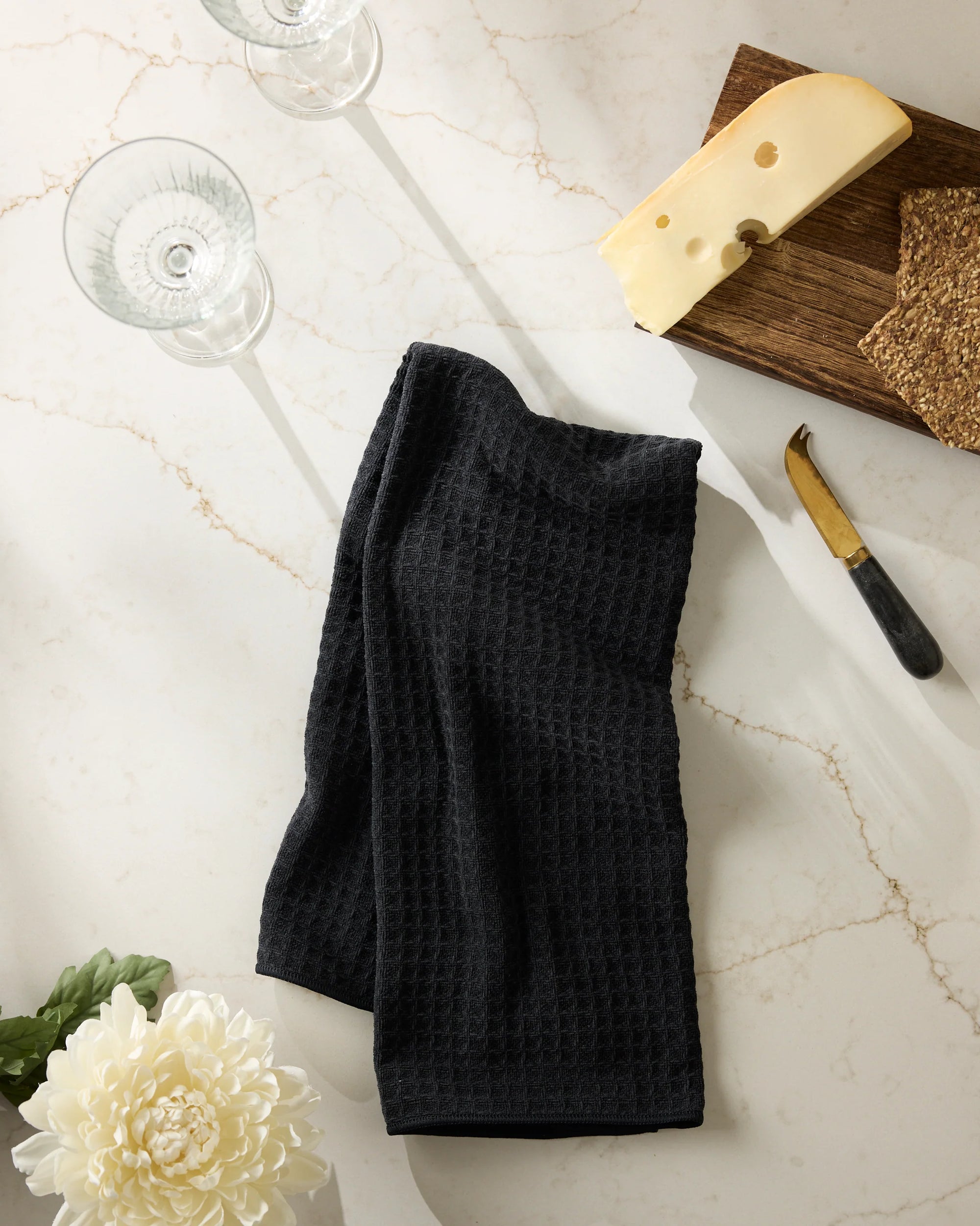 Onyx Truffle Hand Towel