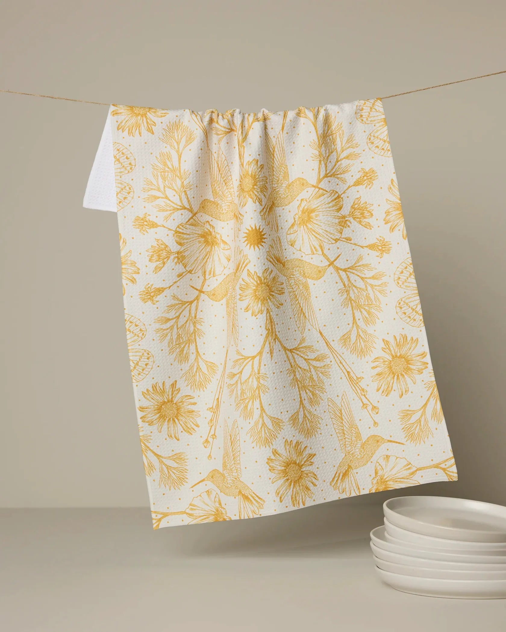 Gilded Nectar Tea Towel