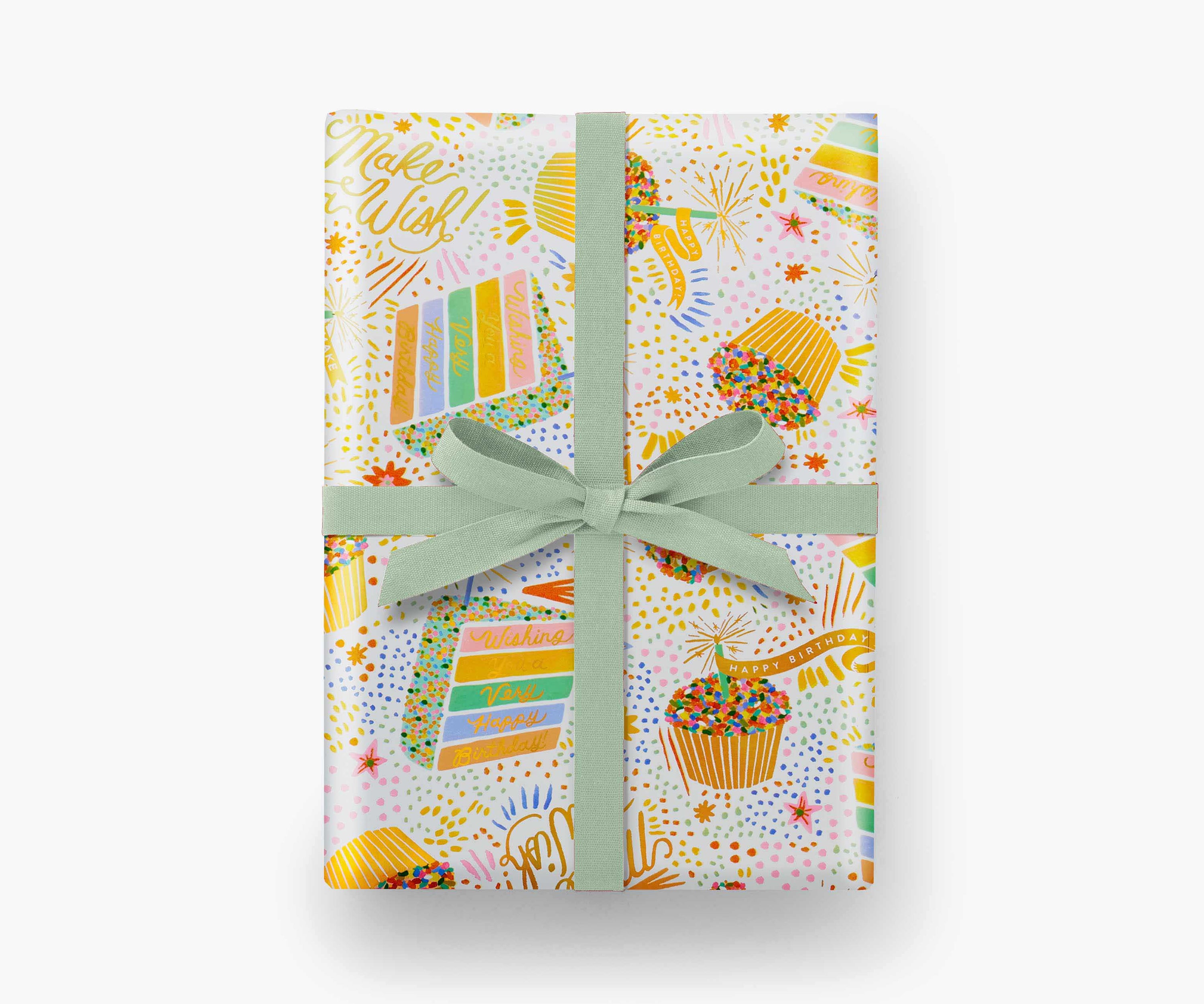 Happy Birthday Wrapping Paper Roll
