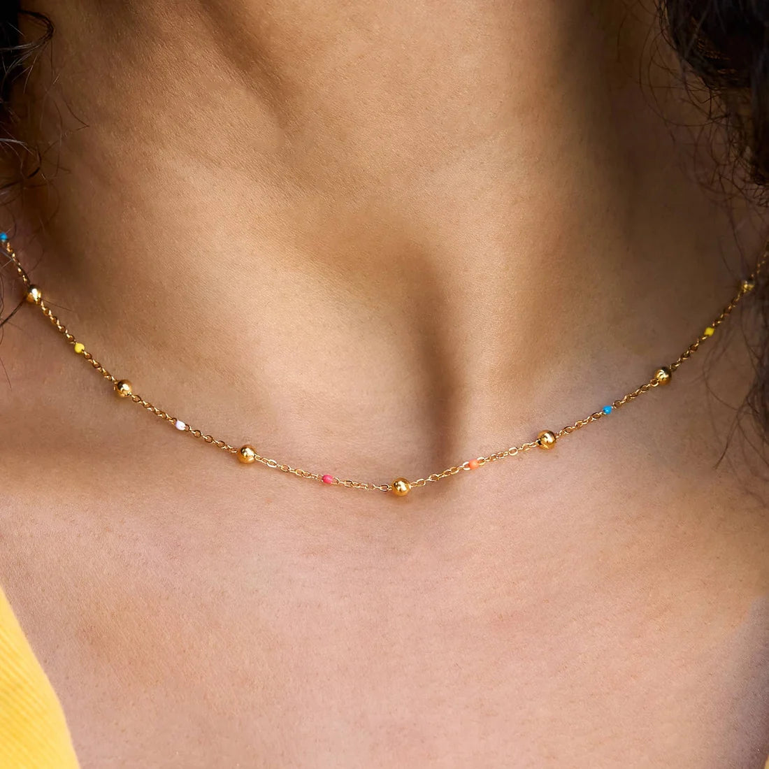 Dippin’ Dots Necklace