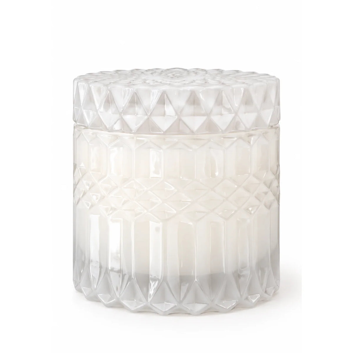 White Gem Candle - Vanilla Snowflake