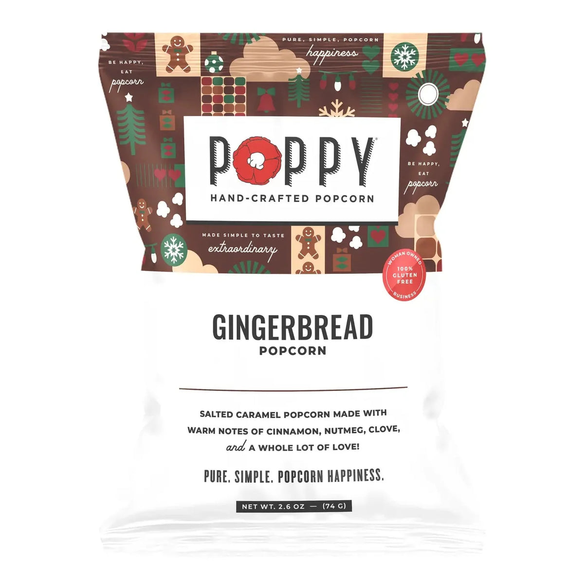 Gingerbread Popcorn