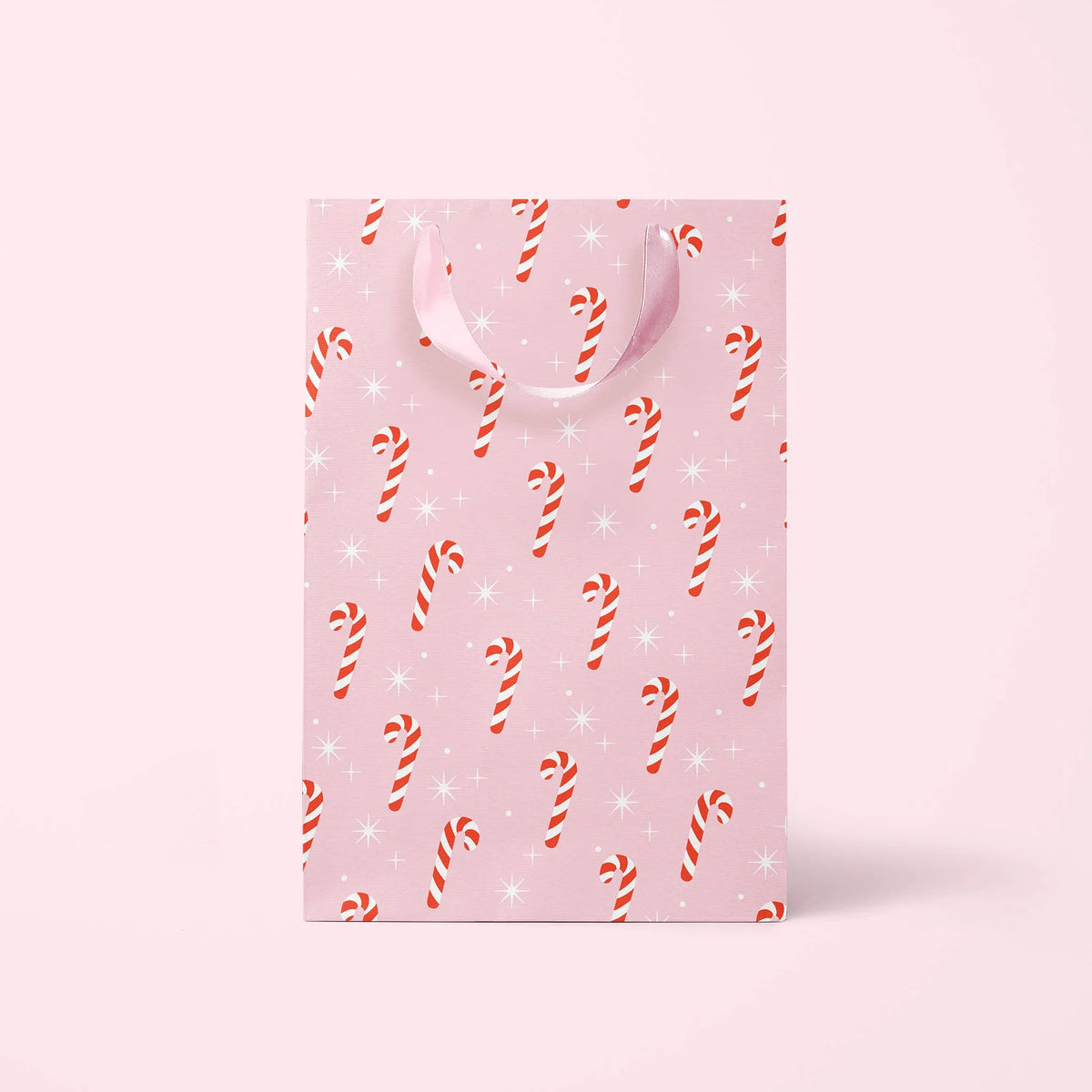Holiday Candy Cane Gift Bag