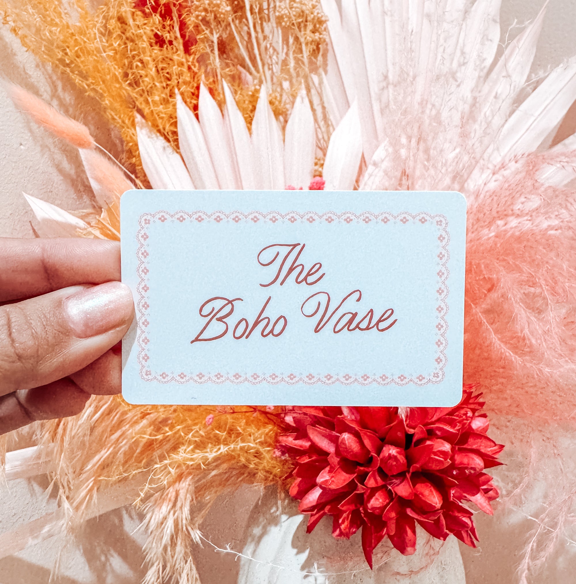 The Boho Vase Gift Card