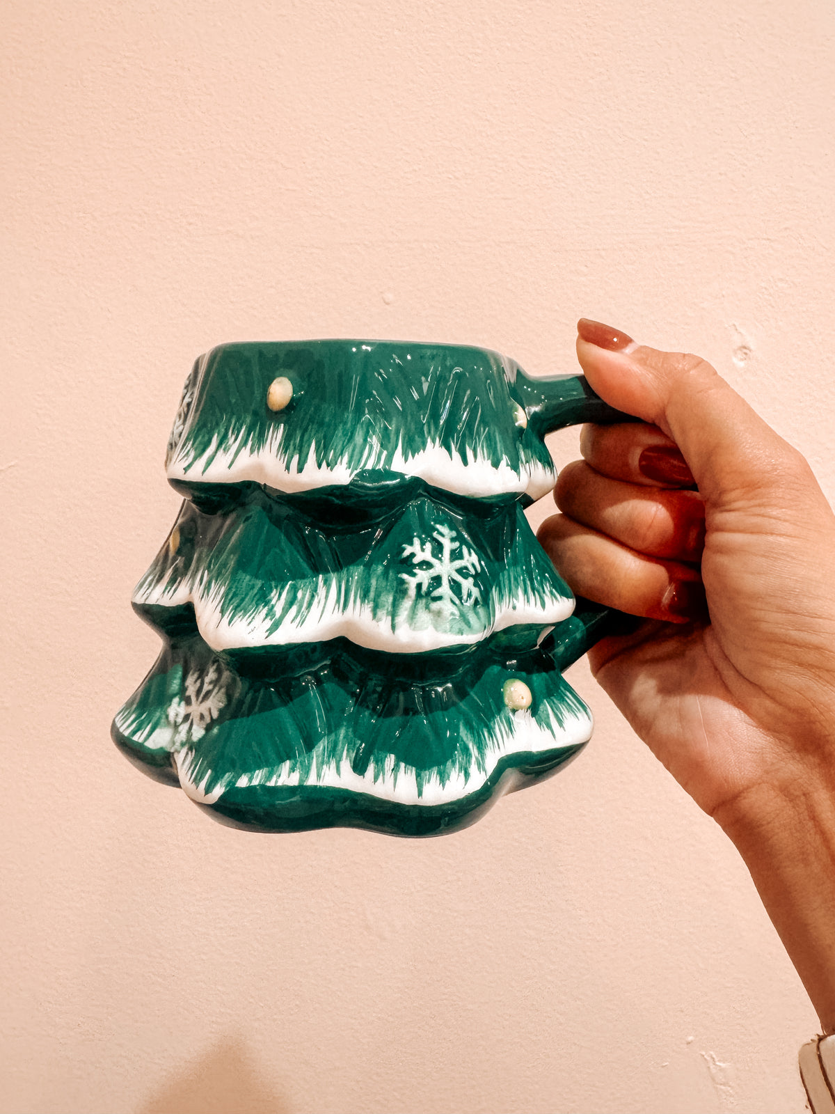 Vintage Christmas Tree Mug