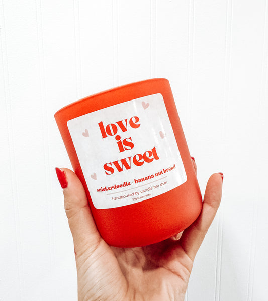 Love is Sweet Candle